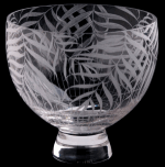 DARTINGTON CRYSTAL KEW GARDENS PALM HOUSE LARGE BOWL